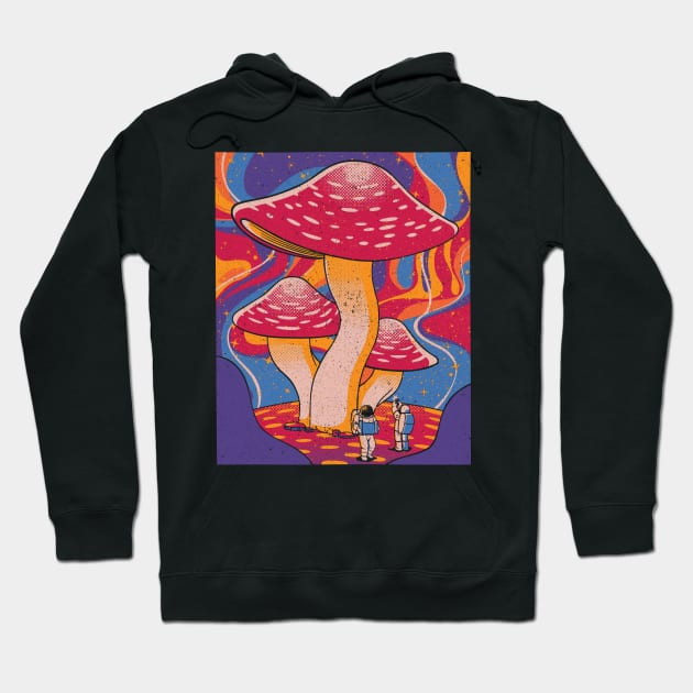 Interstellar Mushroom Travel by Tobe Fonseca Hoodie by Tobe_Fonseca